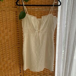 Blue blush - summer dress - size S